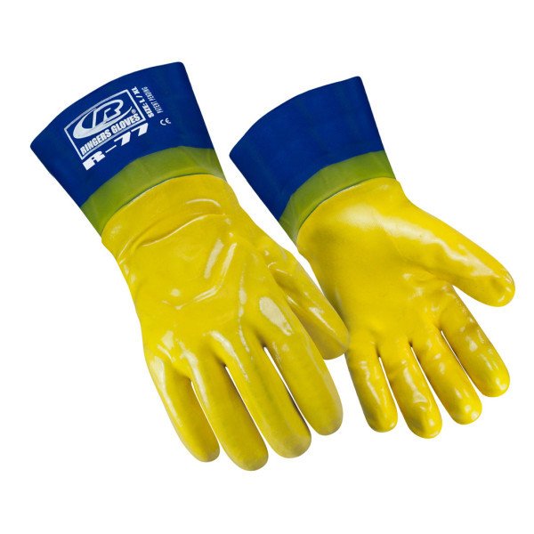 R 77 PVC Nitrile Coating With Two Stage Layer Of TPR