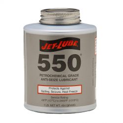 15507 – Jet-Lube 550 2 lb. plug top can Part Number: 15507
