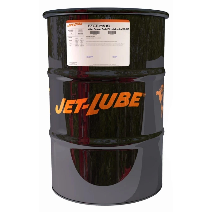 93029 – Jet-Lube EZY-TURN #3 Plug & Gate Valve Sealant 50 Gal. Drum Part Number: 93029