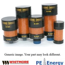 WHITMORE X505 5” DIA x 10” TALL 1” MNPT Part Number: 095X505