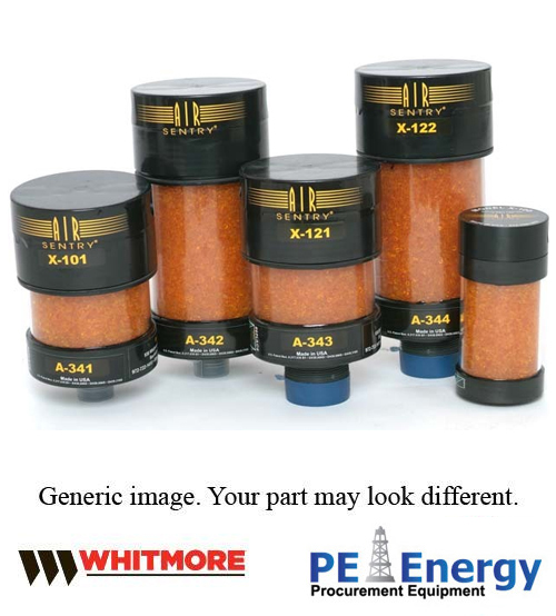 WHITMORE X505 5” DIA x 10” TALL 1” MNPT Part Number: 095X505