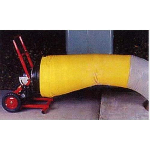 RamFan FDT-L4X10SME 90º Unreinforced Layflat Duct Part Number: FDT-L4X10SME