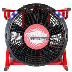 RamFan EL6500 AC/DC Battery Powered PPV Fan Part Number: EL6500