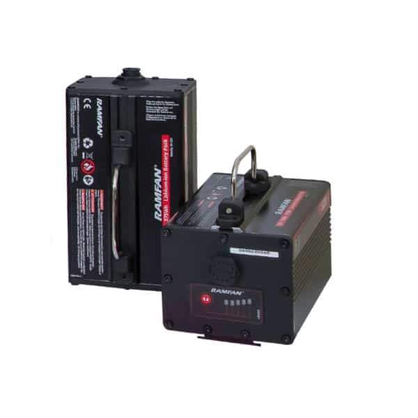 RamFan M1C-6500AC Dual Battery Charger Part Number: M1C-6500AC