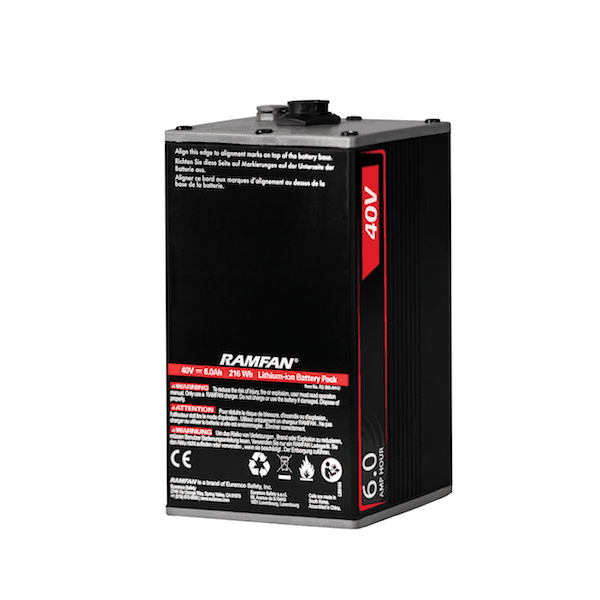 RamFan R2 360 AH U Battery Pack