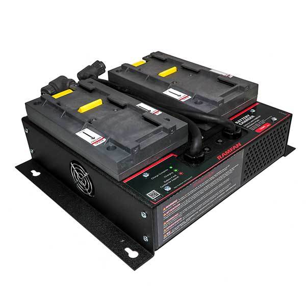 RamFan R2C-5500DC Dual Battery Charger Part Number: R2C-5500DC