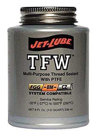 24004 Jetlube TFW 1 PT BRUSHTOP CAN