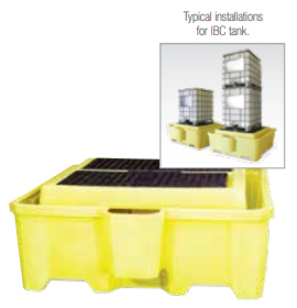 IBC SPILL PALLET IBC SPILL PALLET TARP Sistema de Gestión de Lubricación OilSafe
