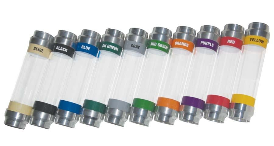 clear tubes Sistema de Gestión de Lubricación OilSafe