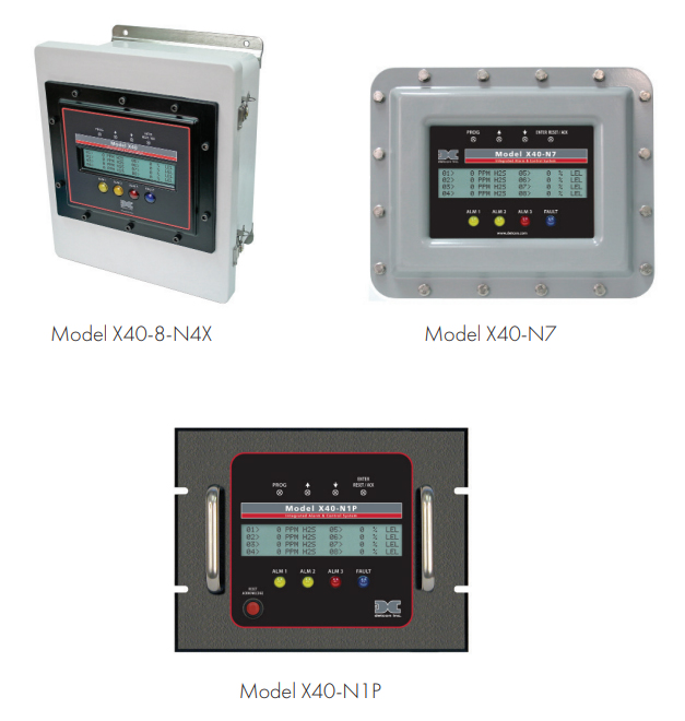 Teledyne Detcon Model X40 Integrated Alarm And Control System