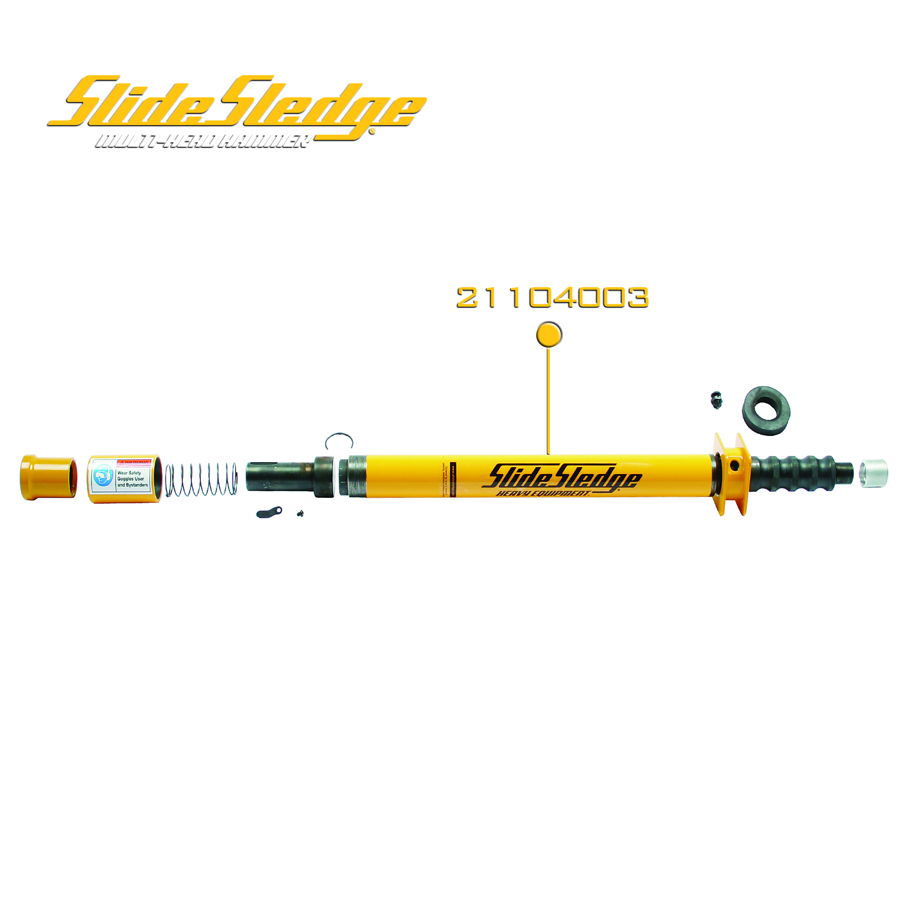 slidesledge 7 drive bar tube 21104003