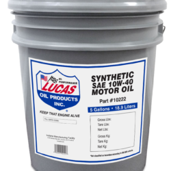 Aceite Sintético Europeo de Alto Rendimiento Lucas Oil