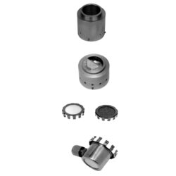Accesorios Det-Tronics CGS: Protectores contra lluvia, guardas contra salpicaduras, cubiertas anti-polvo, copas de calibración remota