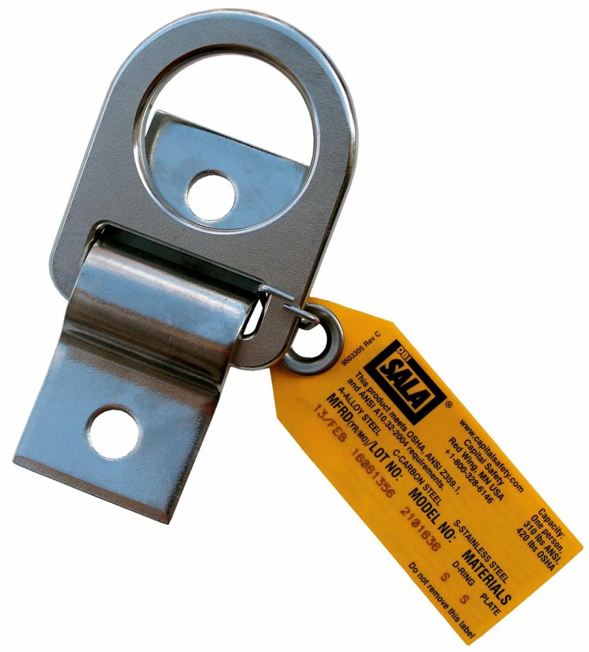 2101636 – 3M DBI SALA D ring Anchorage Plate