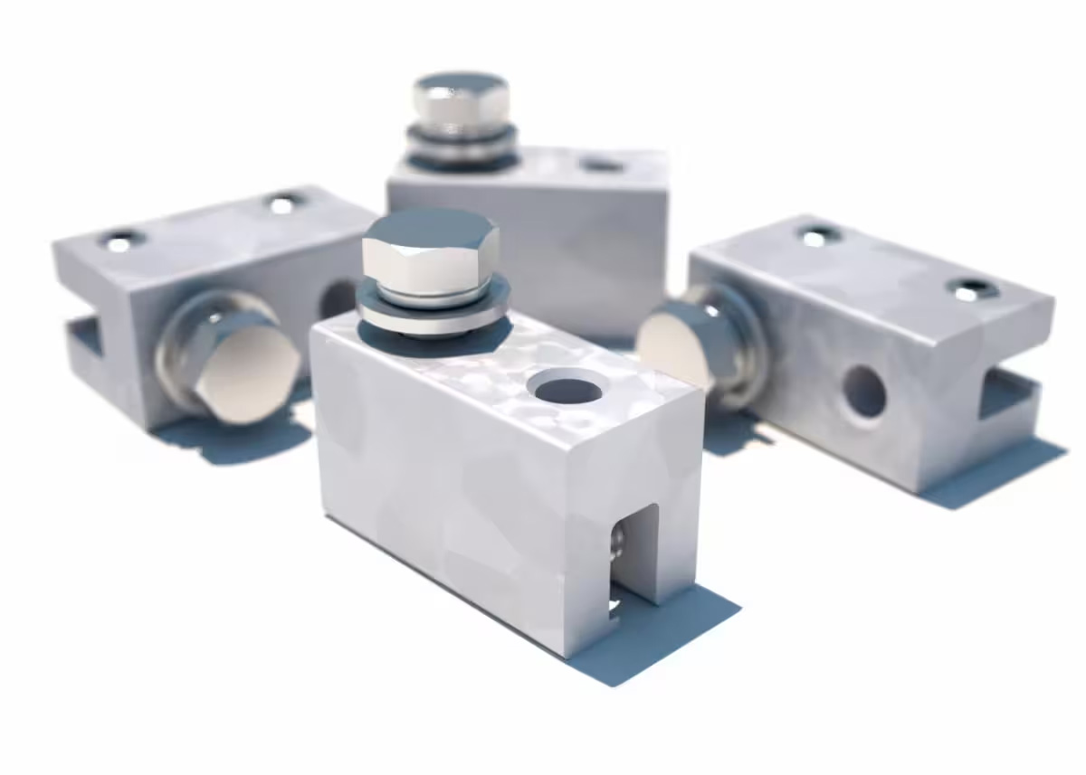 7241206 – 3M DBI SALA E Maxi Clamp 4 Pack for Standing Seam Roof Top Anchor 1 Pack