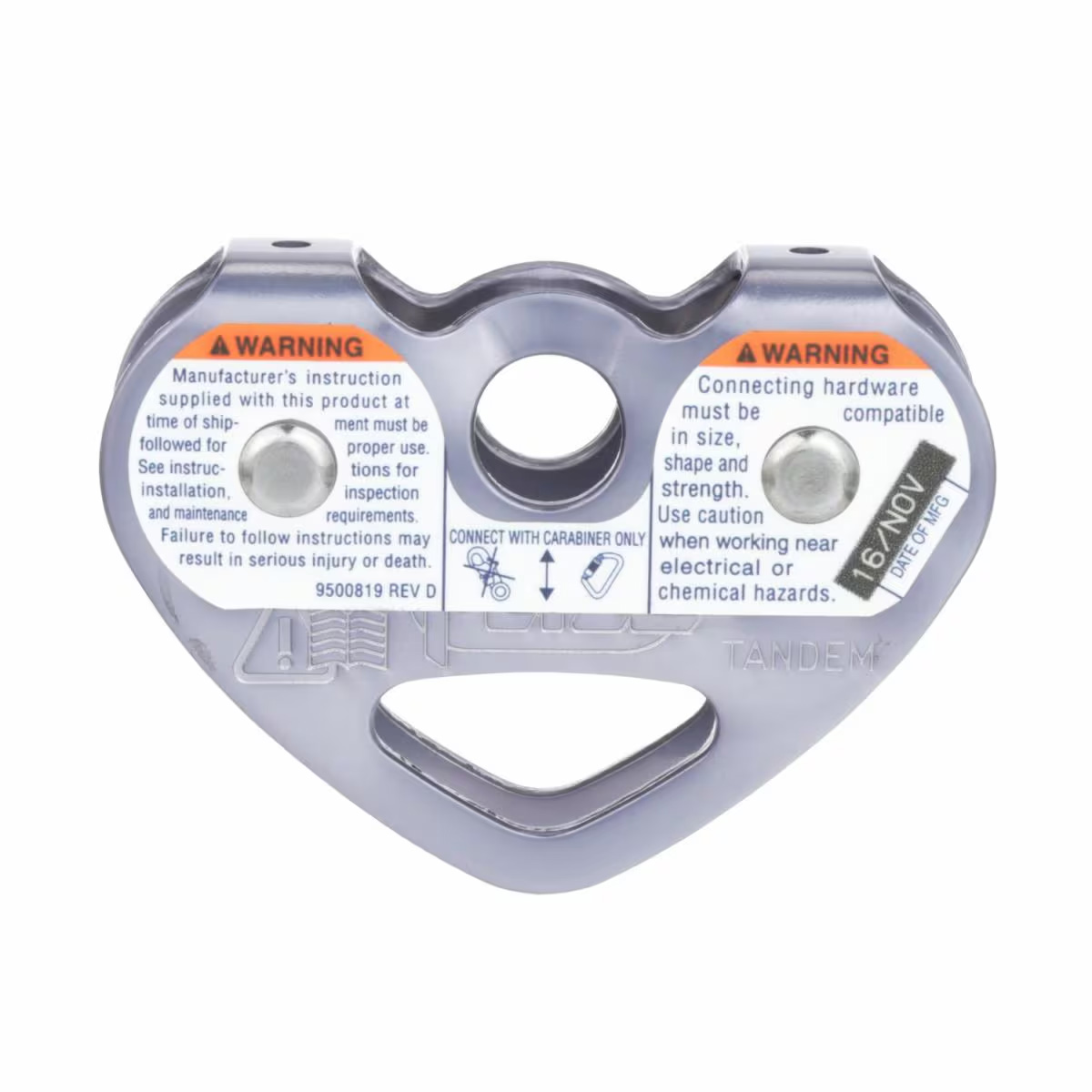 8800023 3M DBI SALA Portable Tandem Pulley Anchor Fits 3 8 1 2 in Rope Cable