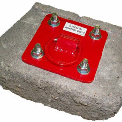 AJ720A - Anclaje 3M Protecta con placa D-ring para concreto, con kit de fijación