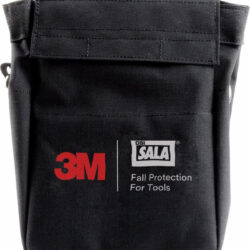 1500124 - Bolsa para herramientas 3M con argolla en D, lona, negro, 7.5 in x 11 in