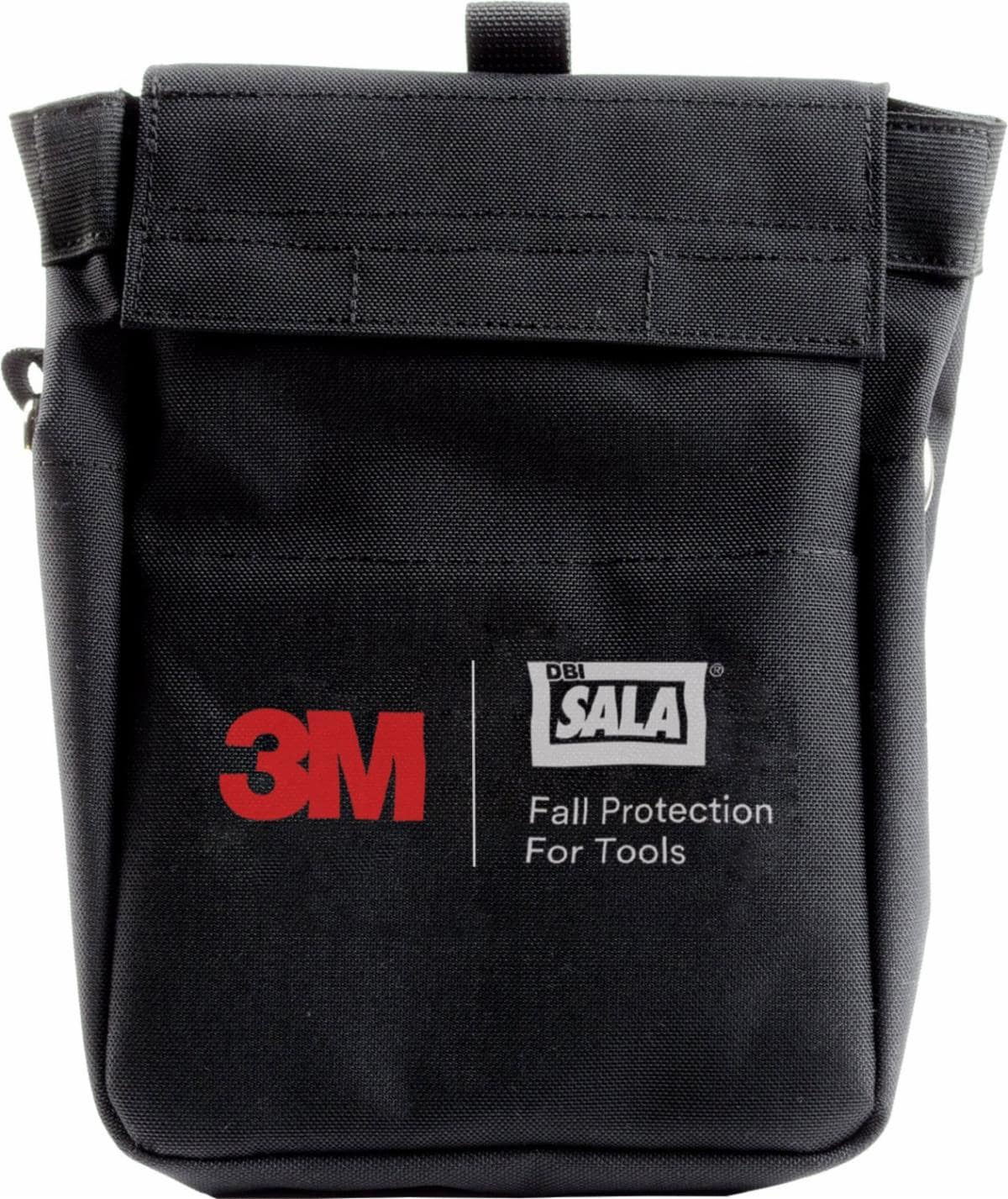 1500125 – 3M Tool Pouch with D ring and Retractors Canvas Black 7 5 in x 11 in