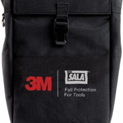 1500127 - Bolsa para herramientas 3M con anilla en D, lona, negra, 8.75 pulg x 13 pulg