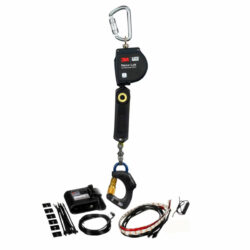 3100273 - Kit de línea de vida retráctil autoajustable 3M DBI-SALA Nano-Lok Connected para recogedor de pedidos de longitud extendida, cinta, 11 pies