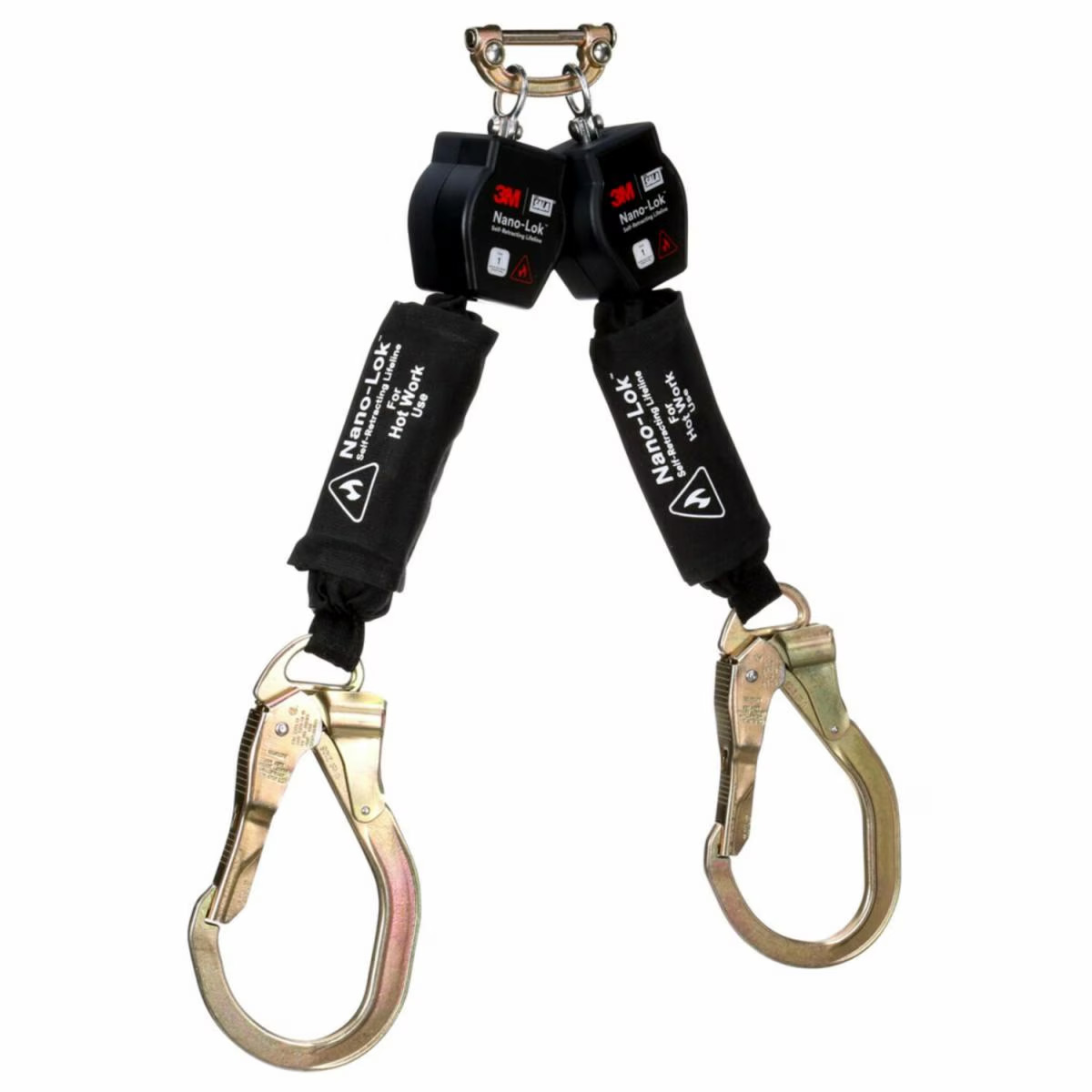 3100568 3M DBI SALA Nano Lok Hot Work Twin Leg Personal Self Retracting Lifeline Kevlar Fiber Web 6 ft