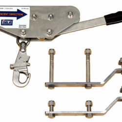 3302976 - 3M DBI-SALA Kit de Hardware para Descensor Automático de Alta Velocidad Rollgliss Inclinado, Gancho de Acero Inoxidable