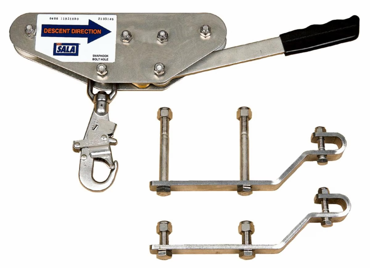 3302976 – 3M DBI SALA Rollgliss Sloped High Speed Automatic Descender Hardware Kit Stainless Steel Hook