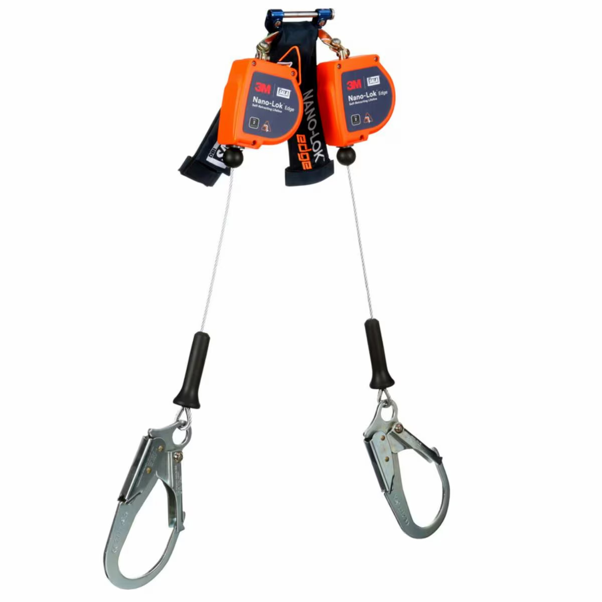 3500284 3M DBI SALA Nano Lok edge Twin Leg Personal Self Retracting Lifeline Galvanized Cable 7 ft