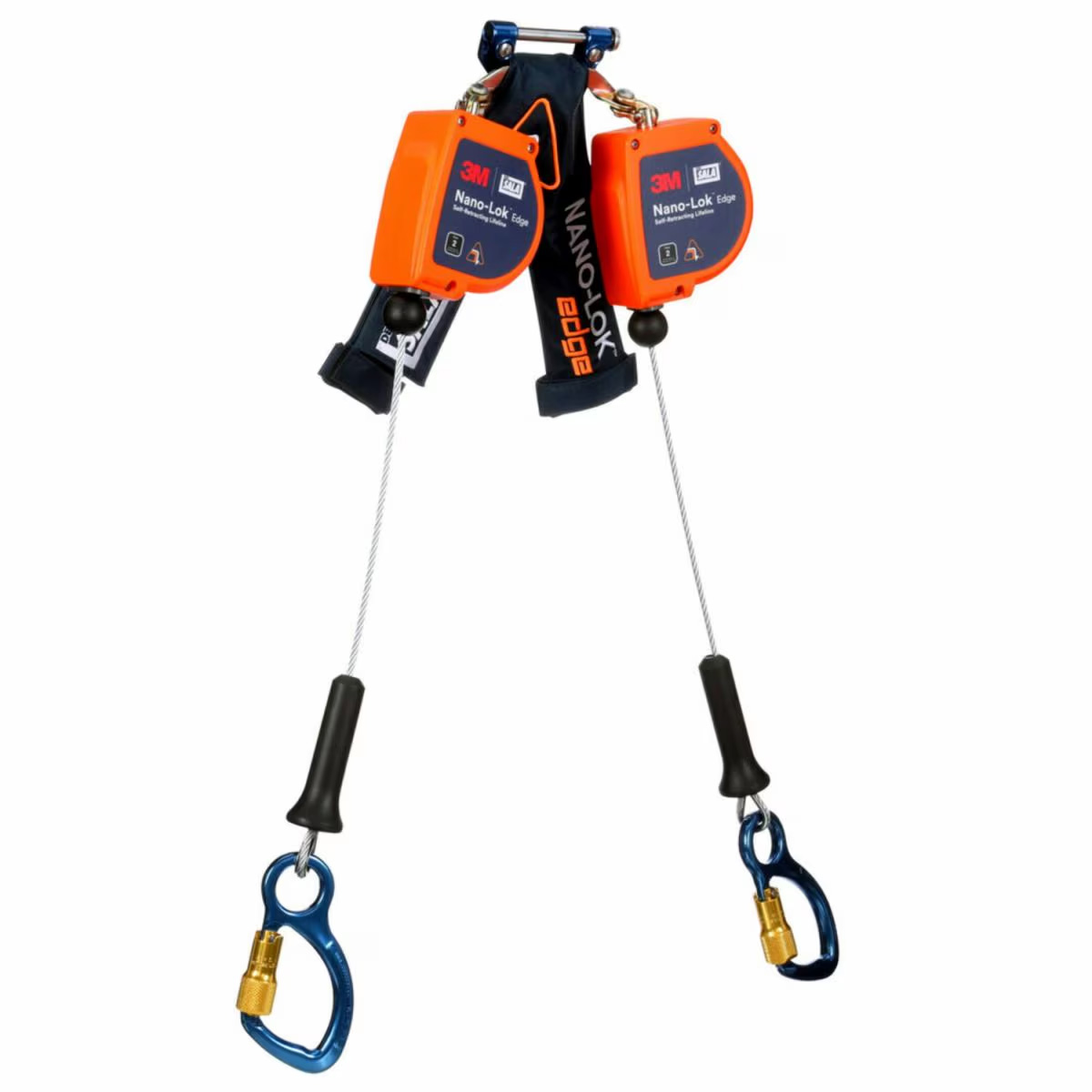 3500286 3M DBI SALA Nano Lok edge Twin Leg Personal Self Retracting Lifeline Galvanized Cable 8 ft