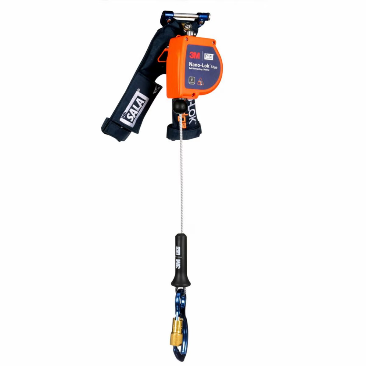 3500289 3M DBI SALA Nano Lok edge Personal Self Retracting Lifeline Galvanized Cable 8 ft