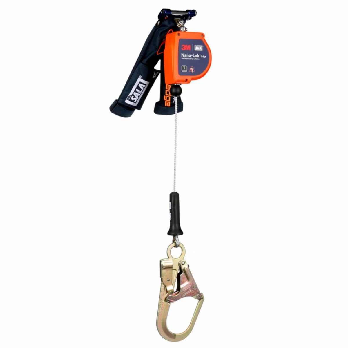 3500292 3M DBI SALA Nano Lok edge Personal Self Retracting Lifeline Galvanized Cable 7 3 ft