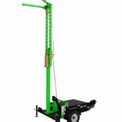 8530690 - Sistema de anclaje ajustable montado en remolque 3M DBI-SALA Flexiguard, para 2 usuarios, amarillo, 3.88 – 6.25 m