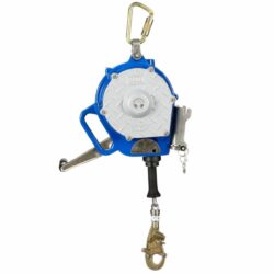 3400923 - 3M DBI-SALA Lifeline autorretráctil de recuperación sellada de 3 vías con soporte, cable galvanizado, 50 pies
