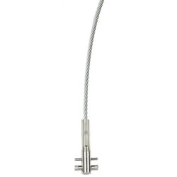 6106010 - Cable Presforjado 3M DBI-SALA Lad-Saf, 3/8 Pulgadas, 7x19, Acero Galvanizado, 10 Pies