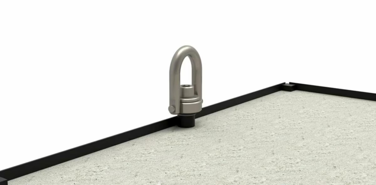 8530914 – 3M DBI SALA Flexiguard Counterweight Base Hoist Ring Kit 5000 lb 4 ea Pack