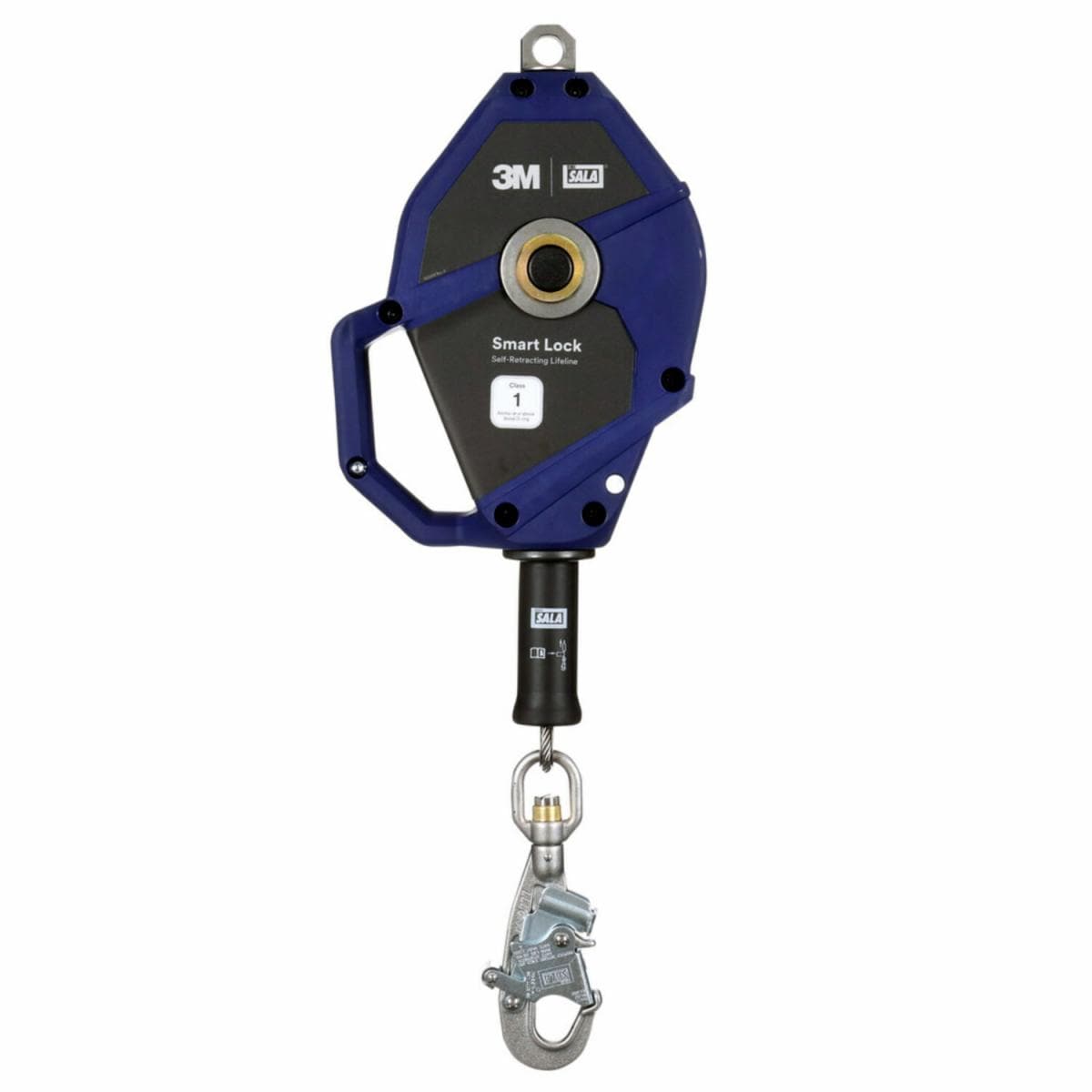 a 3m dbi sala smart lock self retracting lifeline 3503875 blue cable 30 ft1