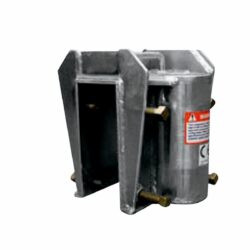 8510323 - Base de mástil davit integrada con manga para barril de espacio confinado 3M DBI-SALA, acero zincado