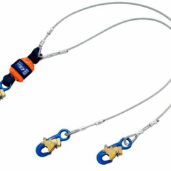 1246068 - Cinta Absorbente de Impacto con Cable de Amarre 100% DBI-SALA EZ-Stop Leading Edge de 3M, Naranja, 6 pies