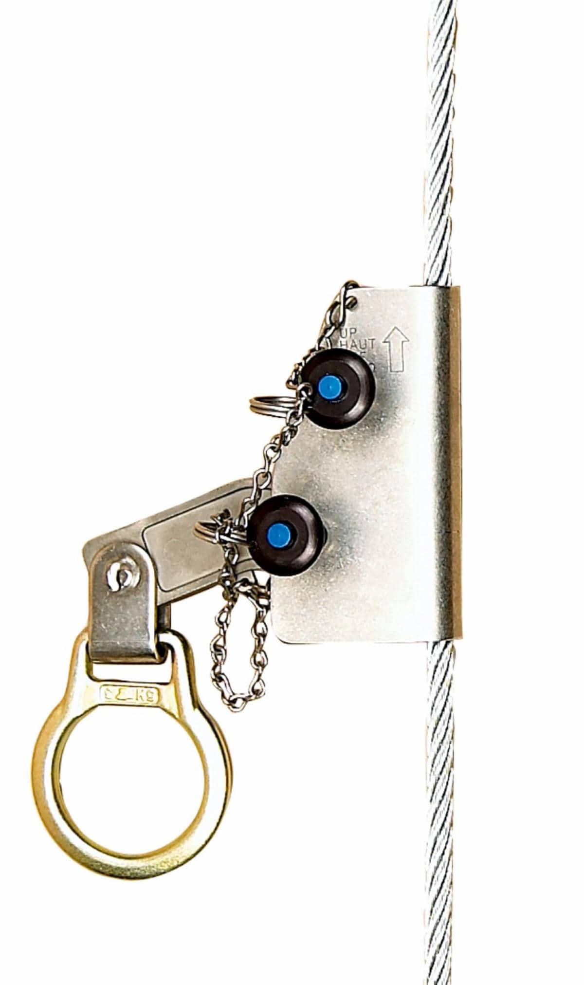 lad saf manual static wire rope grab1