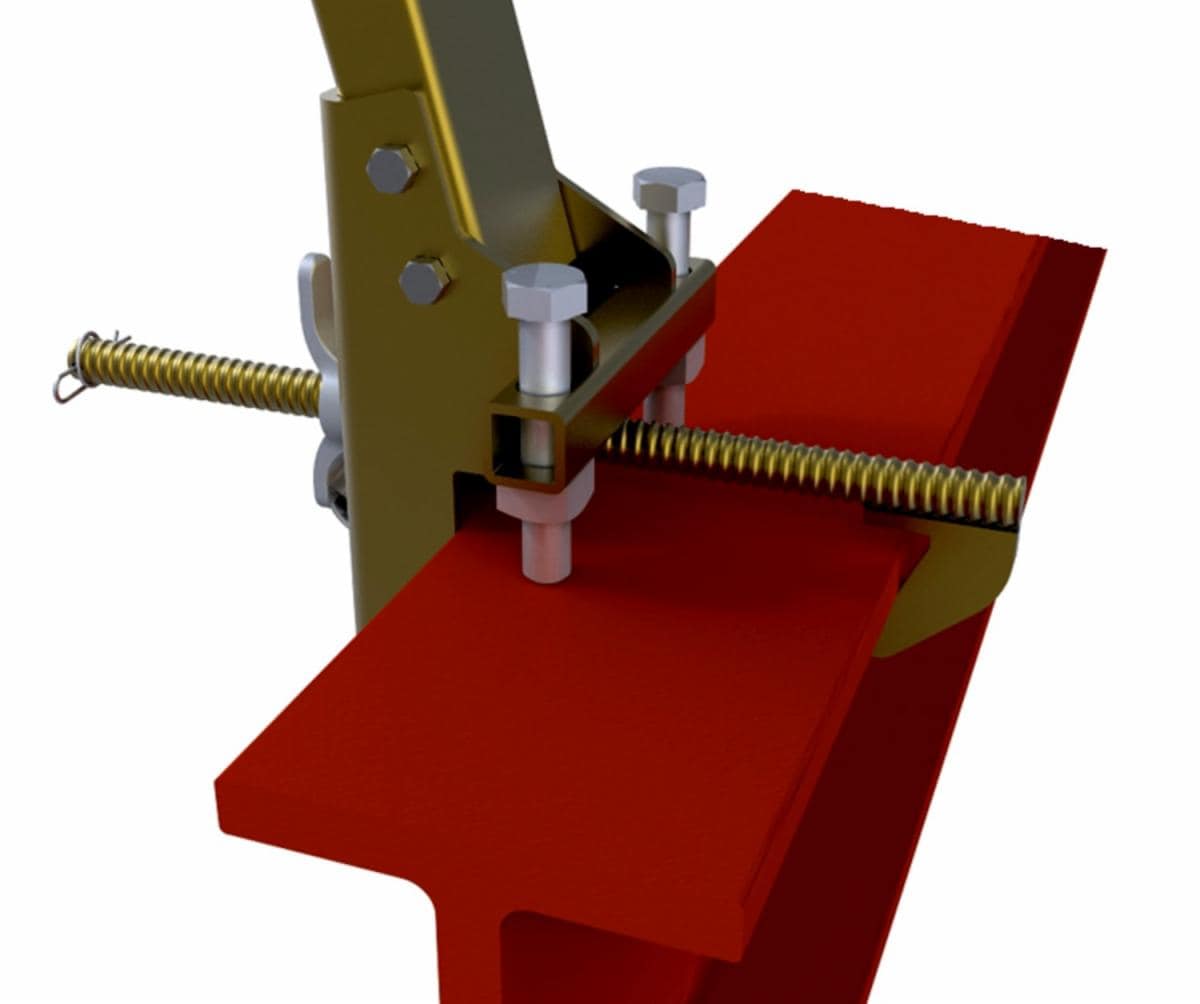 securaspan i beam base for stanchion1