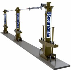 Sistema de Línea de Vida Horizontal con Cable Loop Rebar 3M DBI-SALA SecuraSpan, 1 EA
