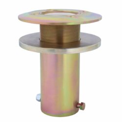 8515162 - Base de Mástil Davit con Manguito Permanente para Montaje en Cubierta de Espacios Confinados 3M DBI-SALA, Acero Zincado