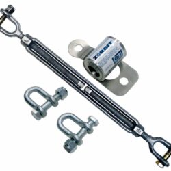 7401032 - Absorbedor de Energía Metal Horizontal 3M DBI-SALA con Kit de Herrajes, 2 Grilletes, Y Tensor
