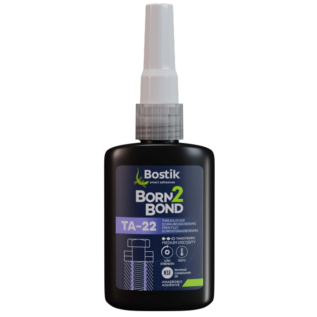 Bostik Born2Bond TA 22 Threadlocking Adhesive 50 ml Bottle