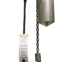 CM Lodestar NH Montacargas para Cuarto Limpio 1/4 Toneladas 16 fpm 10 pies Polipasto Eléctrico de Cadena - 2722NHCR10