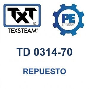 Texsteam TD 0314-70 - Cabezal para Bomba Química