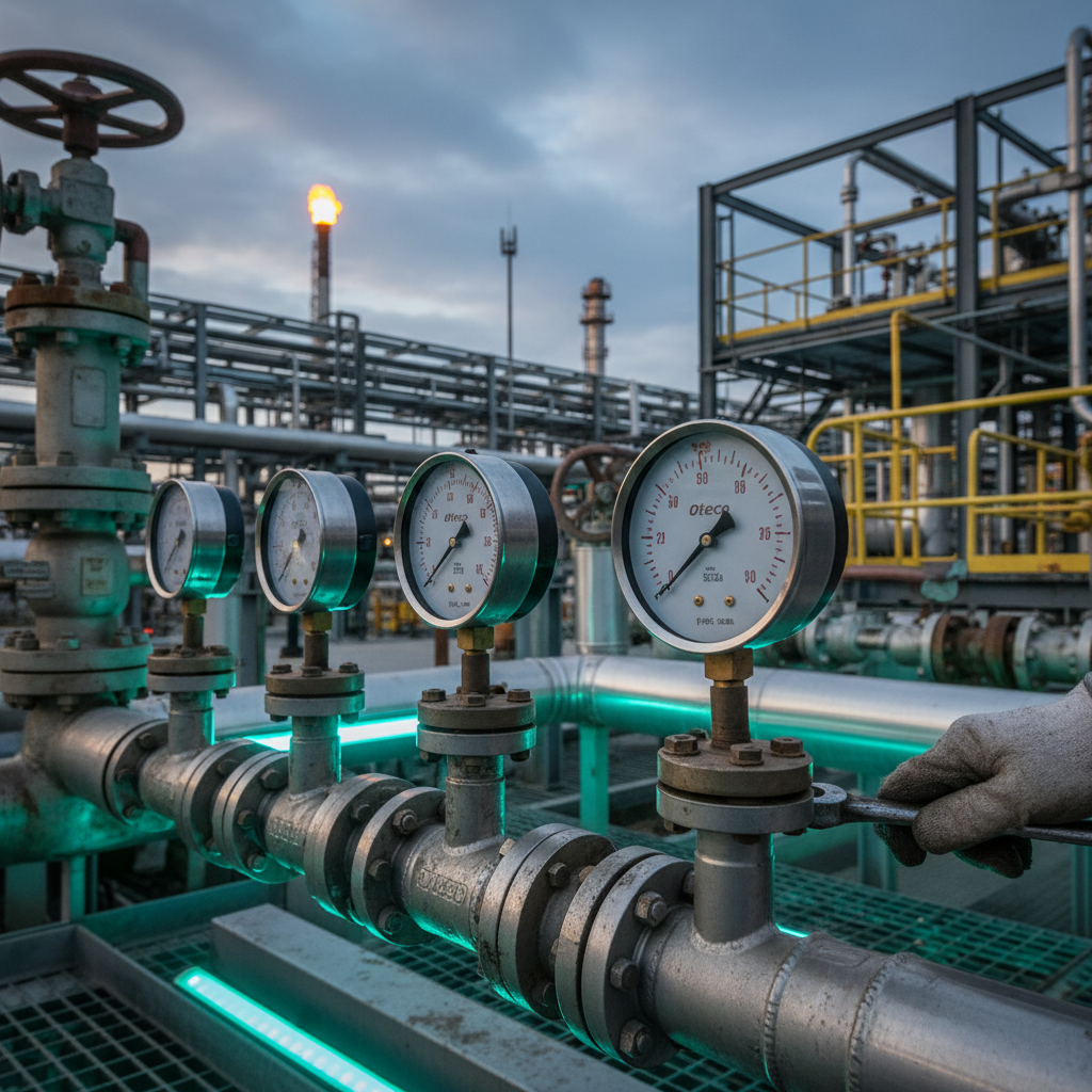 Manómetros de presión Oteco: la solución más robusta para el sector de petróleo y gas en Colombia Blog Manómetros de presión Oteco: la solución más robusta para el sector de petróleo y gas en Colombia