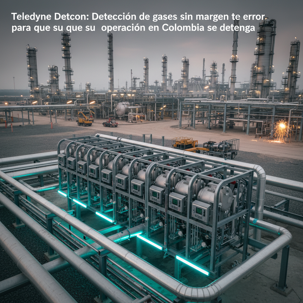 Teledyne Detcon: Detección de gases sin margen de error para que su operación en Colombia nunca se detenga Blog Teledyne Detcon: Detección de gases sin margen de error para que su operación en Colombia nunca se detenga