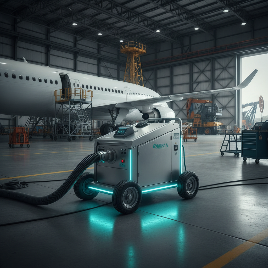 Carro RAMFAN Wing Tank Vent Cart: El sistema de ventilación para MRO de aeronaves que previene accidentes y salva vidas en los talleres del país